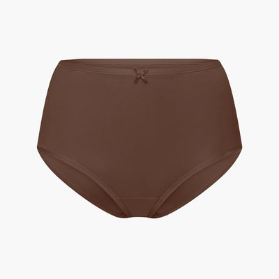 High-Waist Cotton Slip