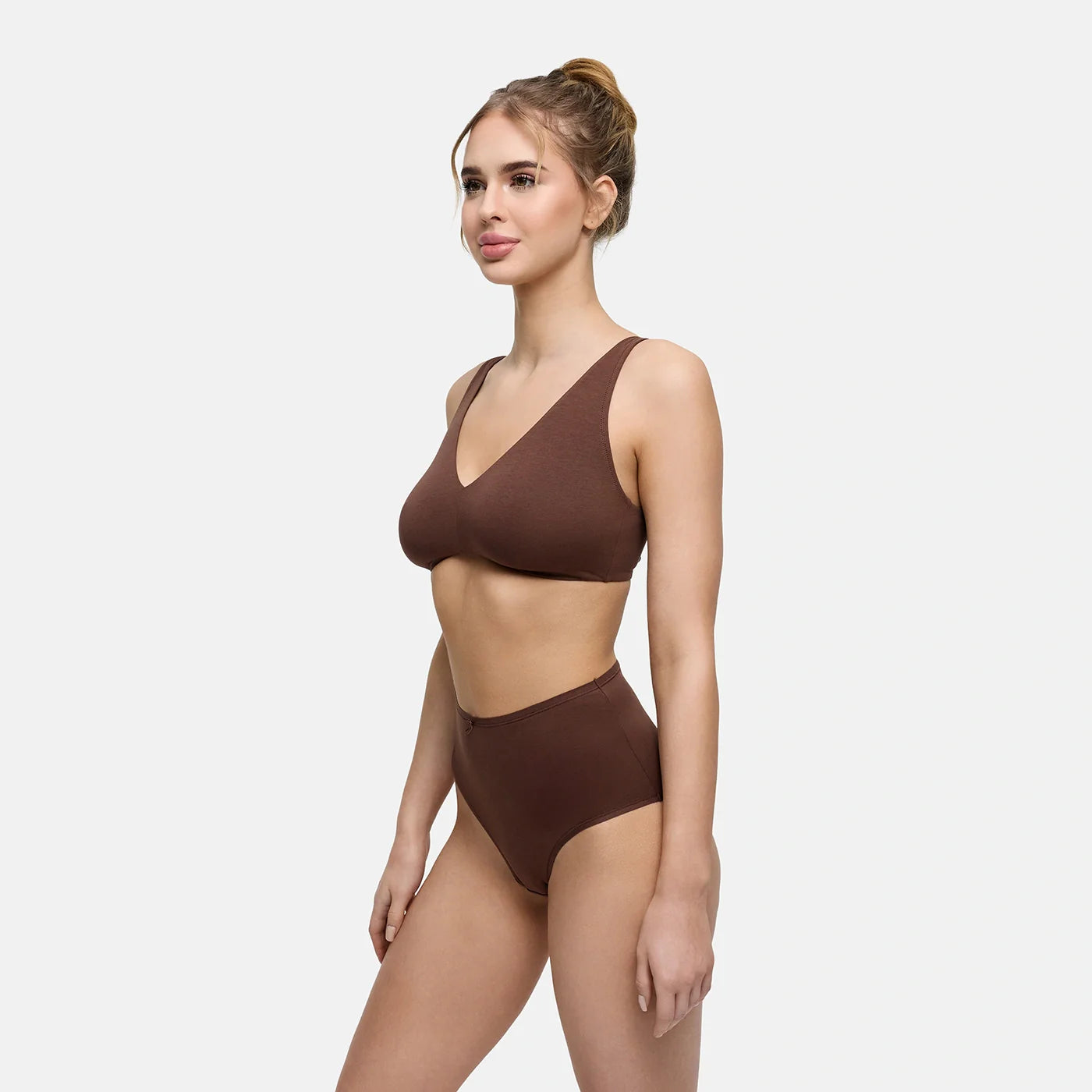 High-Waist Cotton Slip - 3er Pack