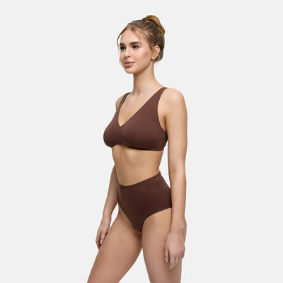 High-Waist Cotton Slip - 3er Pack