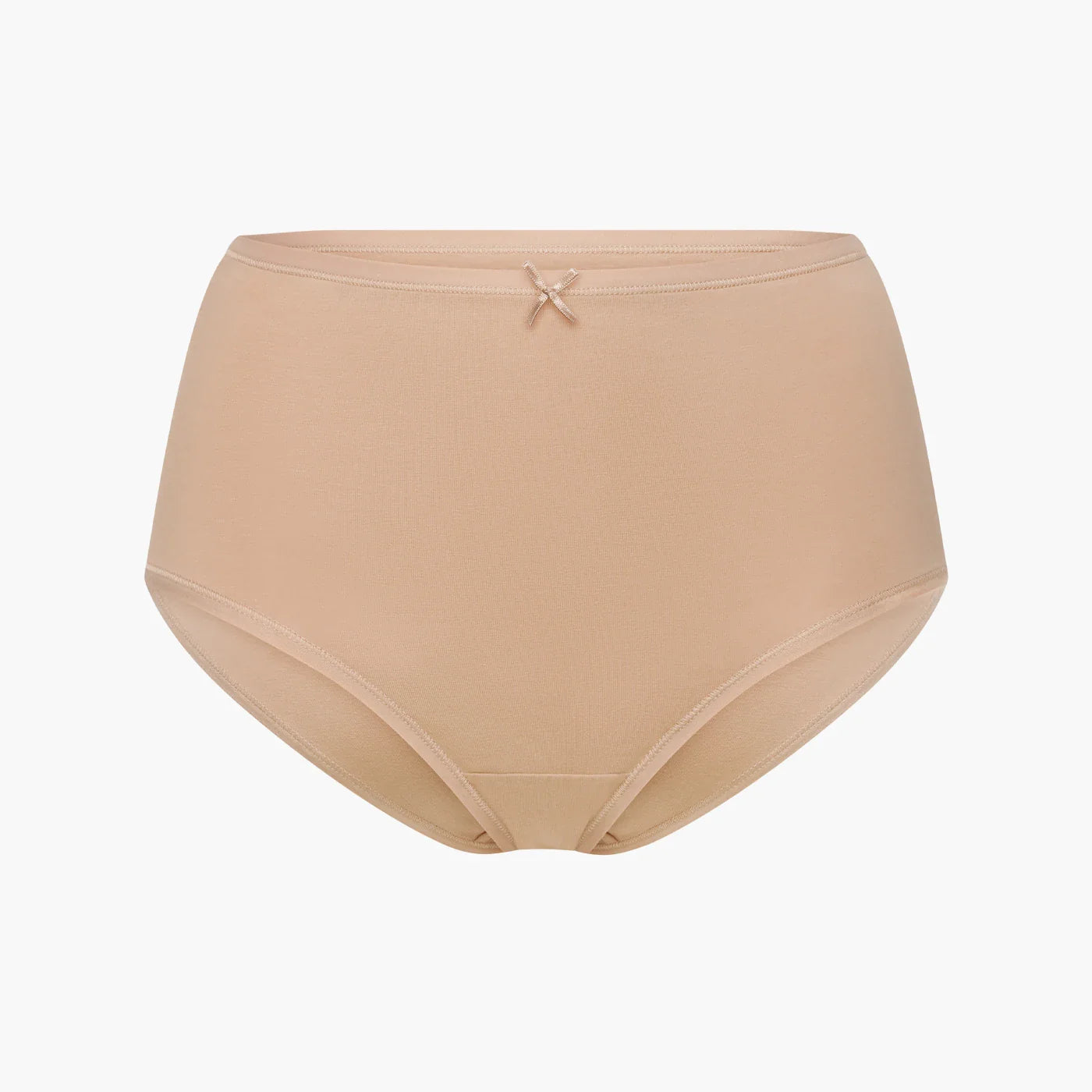 High-Waist Cotton Slip