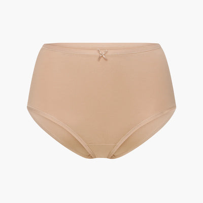 High-Waist Cotton Slip