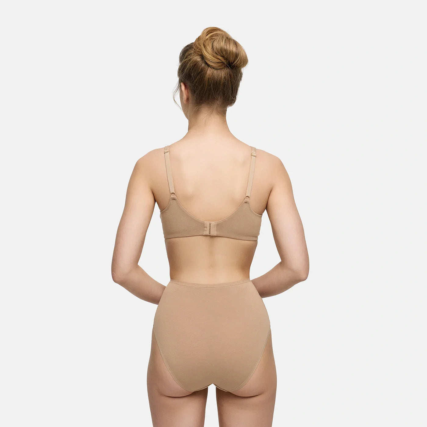 High-Waist Cotton Slip