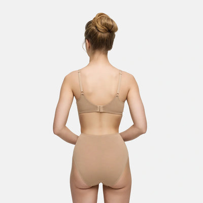 High-Waist Cotton Slip