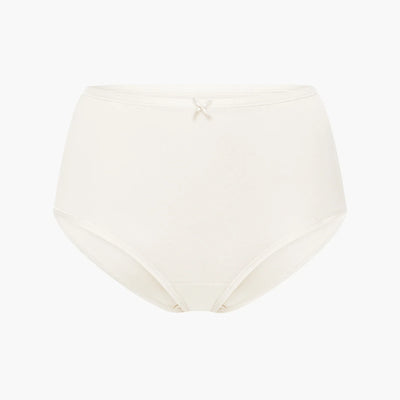 High-Waist Cotton Slip