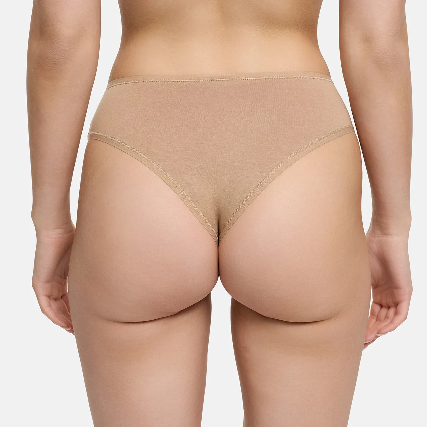 High-Waist Cotton Slip