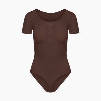 Bodysuit Sculpting Shapewear T-Shirt mit Slip