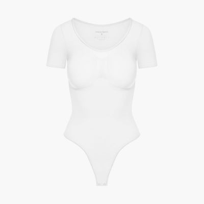 Bodysuit Sculpting Shapewear T-Shirt mit String