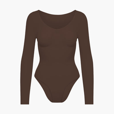 Bodysuit Sculpting Shapewear Longsleeve mit Slip - Medium Shape