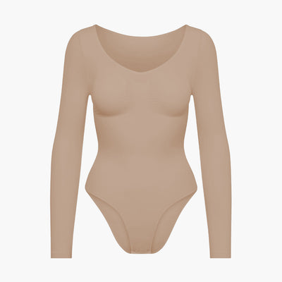 Bodysuit Sculpting Shapewear Longsleeve mit Slip - Medium Shape