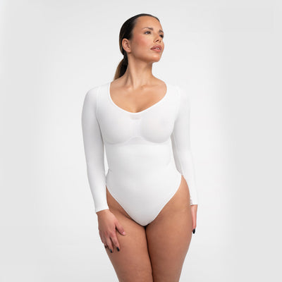 Bodysuit Sculpting Shapewear Longsleeve mit Slip - Medium Shape