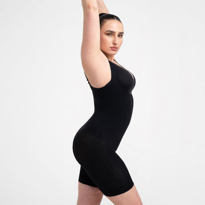 Bodysuit Sculpting Shapewear mit offener Brust