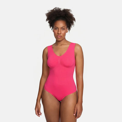 Tank Bodysuit Sculpting Shapewear mit Slip