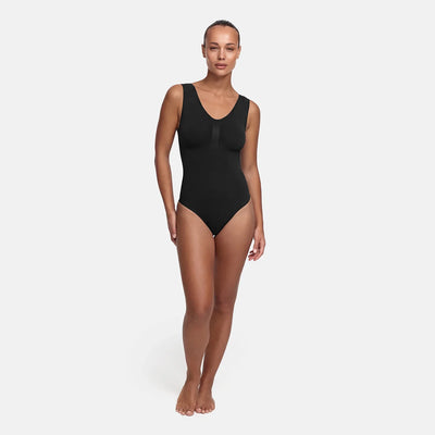 Tank Bodysuit Sculpting Shapewear mit String