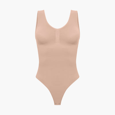 Tank Bodysuit Sculpting Shapewear mit String