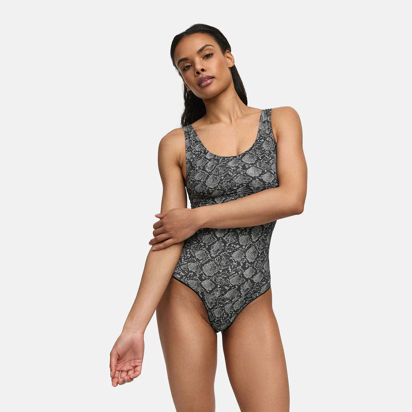 Tank Bodysuit Sculpting Shapewear mit String