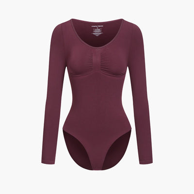 Bodysuit Sculpting Shapewear Longsleeve mit Slip
