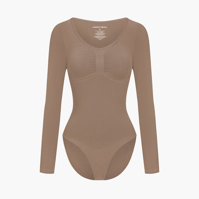 Bodysuit Sculpting Shapewear Longsleeve mit Slip