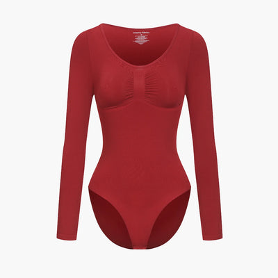 Bodysuit Sculpting Shapewear Longsleeve mit Slip
