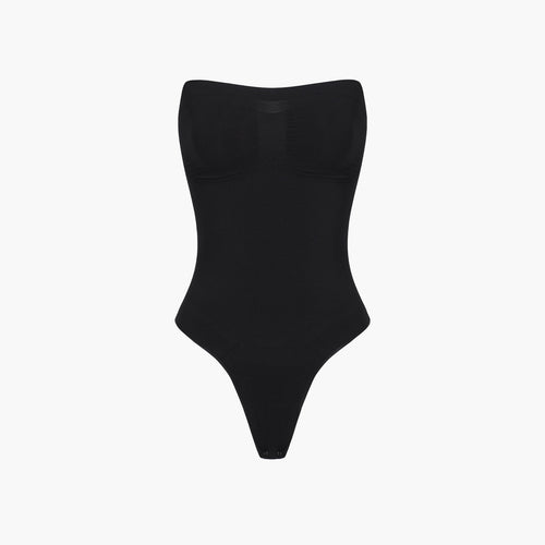 Trägerloser Bodysuit Sculpting Shapewear mit String