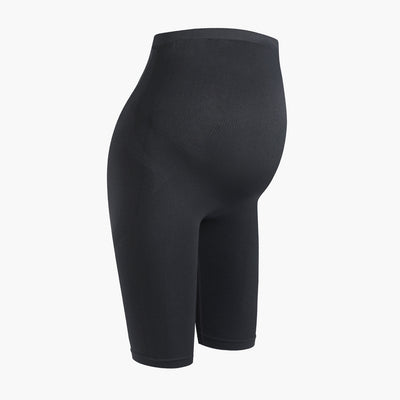 Seamless Umstandsshorts mit hohem Bund
