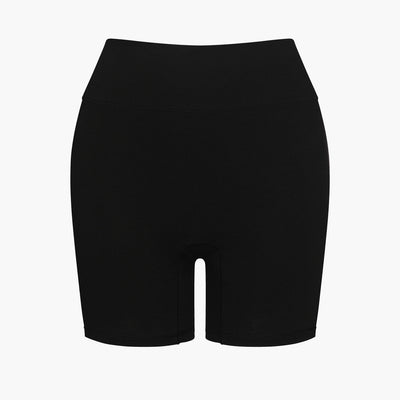 Cotton High-Waist Shorts
