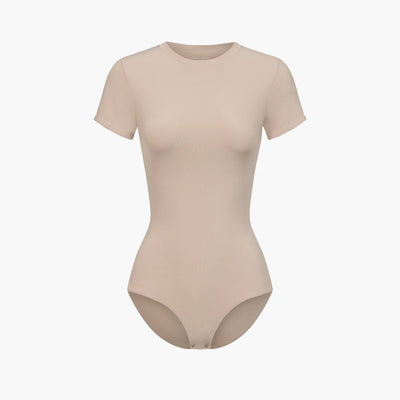 Crew Neck T-Shirt Bodysuit