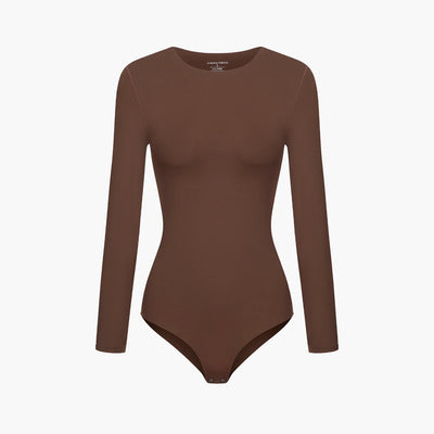 Crew Neck Longsleeve Bodysuit