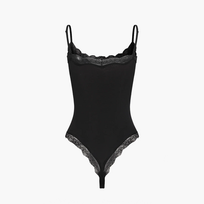 Bodysuit String mit Lace