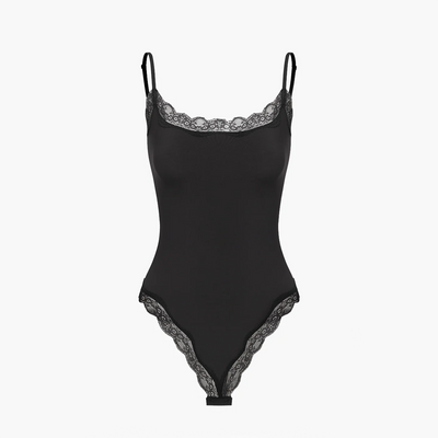 Bodysuit String mit Lace