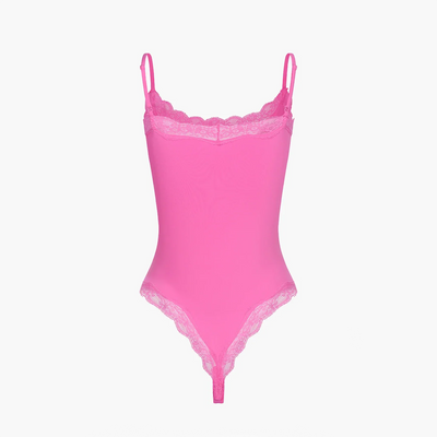 Bodysuit String mit Lace