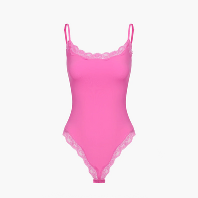 Bodysuit String mit Lace