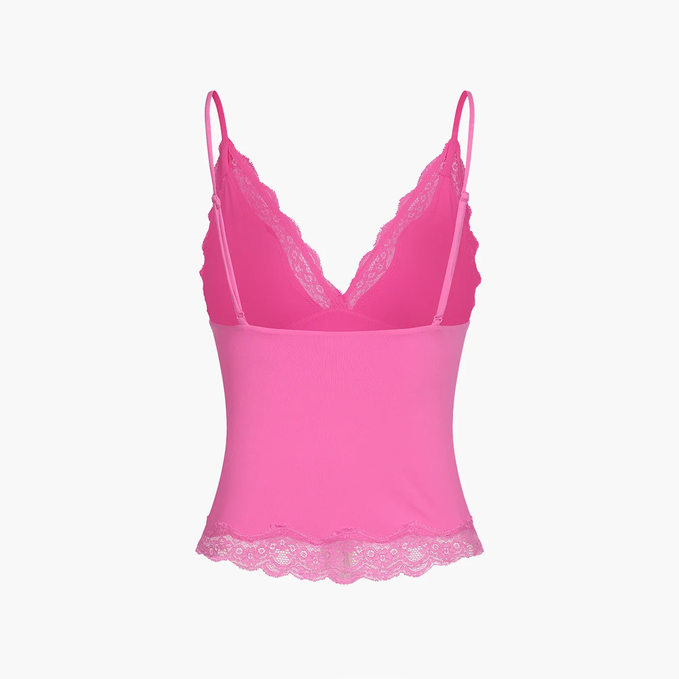 Deep Neck Lace Top