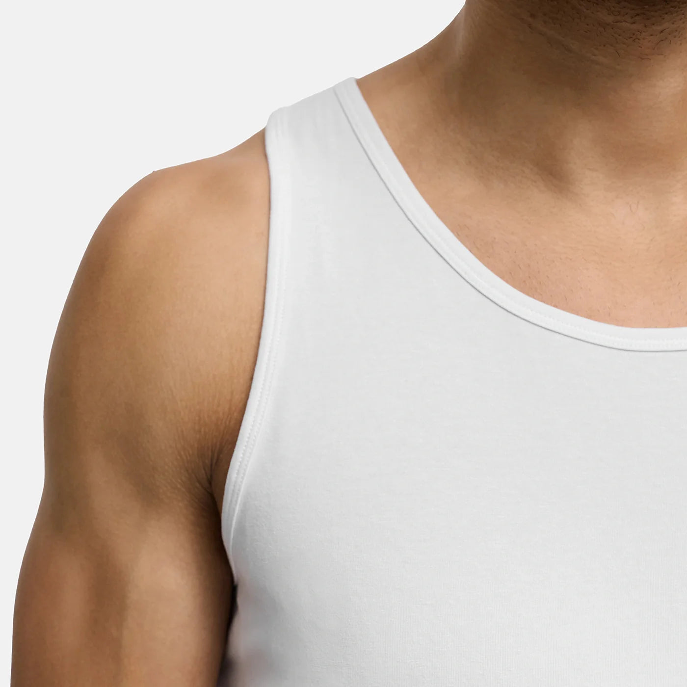 Cotton Herren Unterhemd - 2er Pack